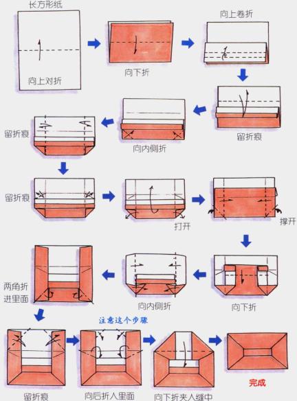信封折法,信纸折法(1)【非常简单】